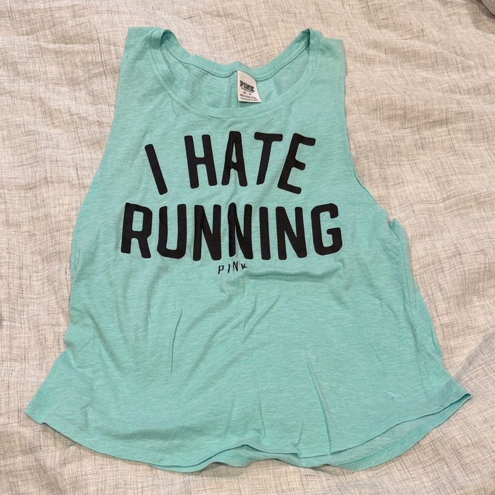 VS PINK Graphic Tank Top